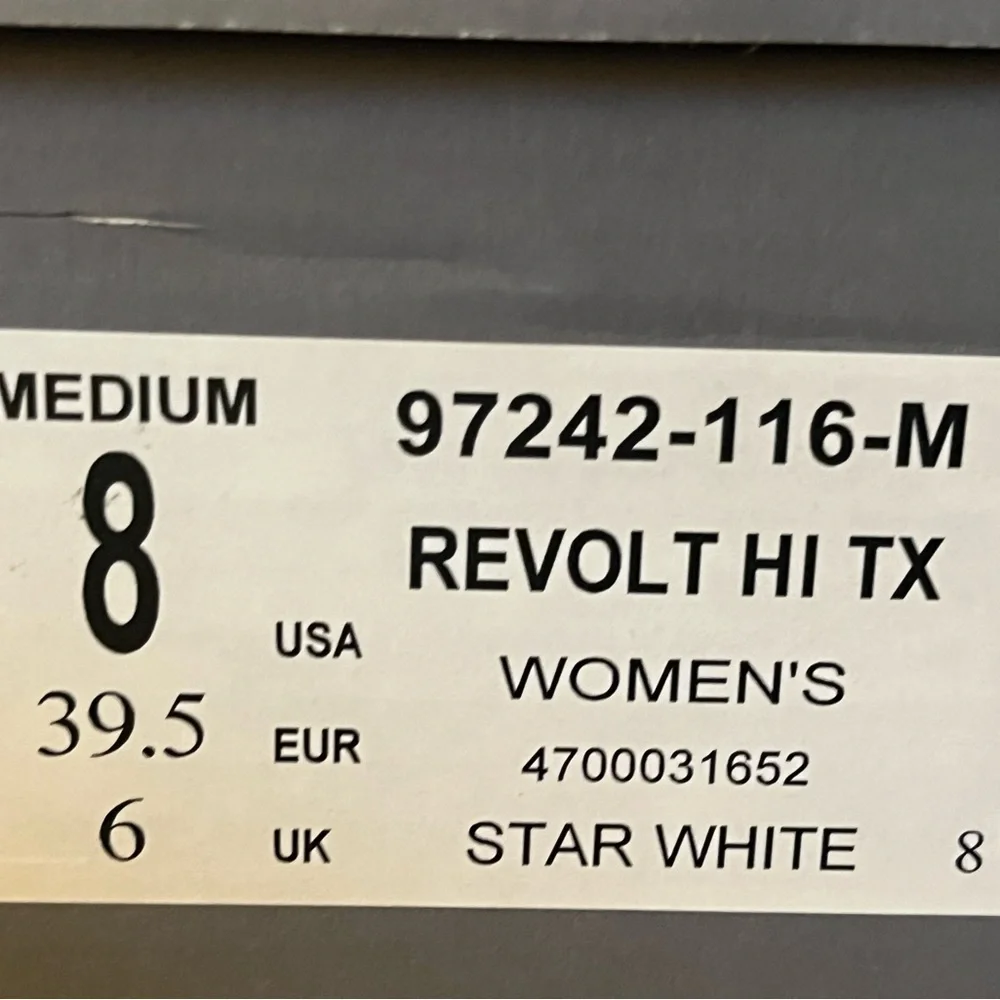 🆕 Palladium Women's Revolt Hi TX Platform Boots White.  Size 11 - Picture 12 of 14